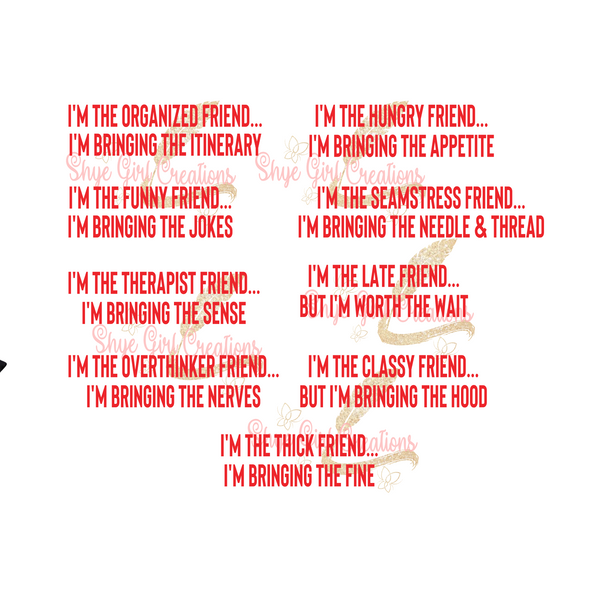 Friend Group Tees